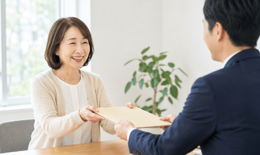 遺産の受け取り