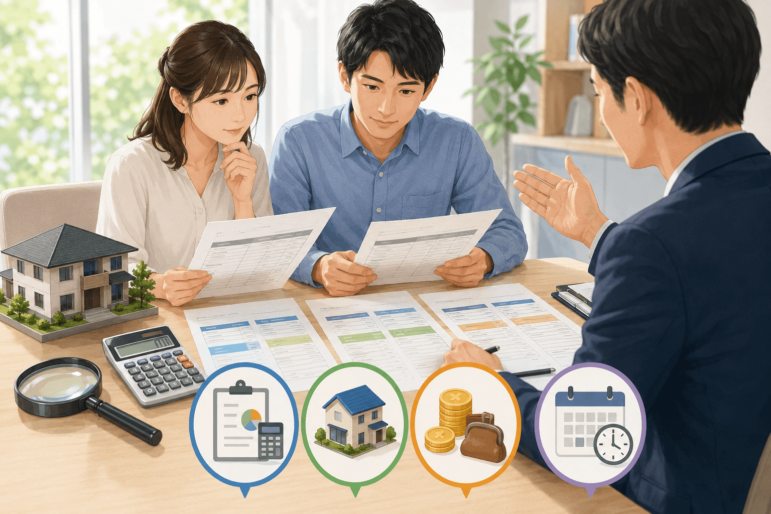 見積もりを取るときに確認したい4つのポイント